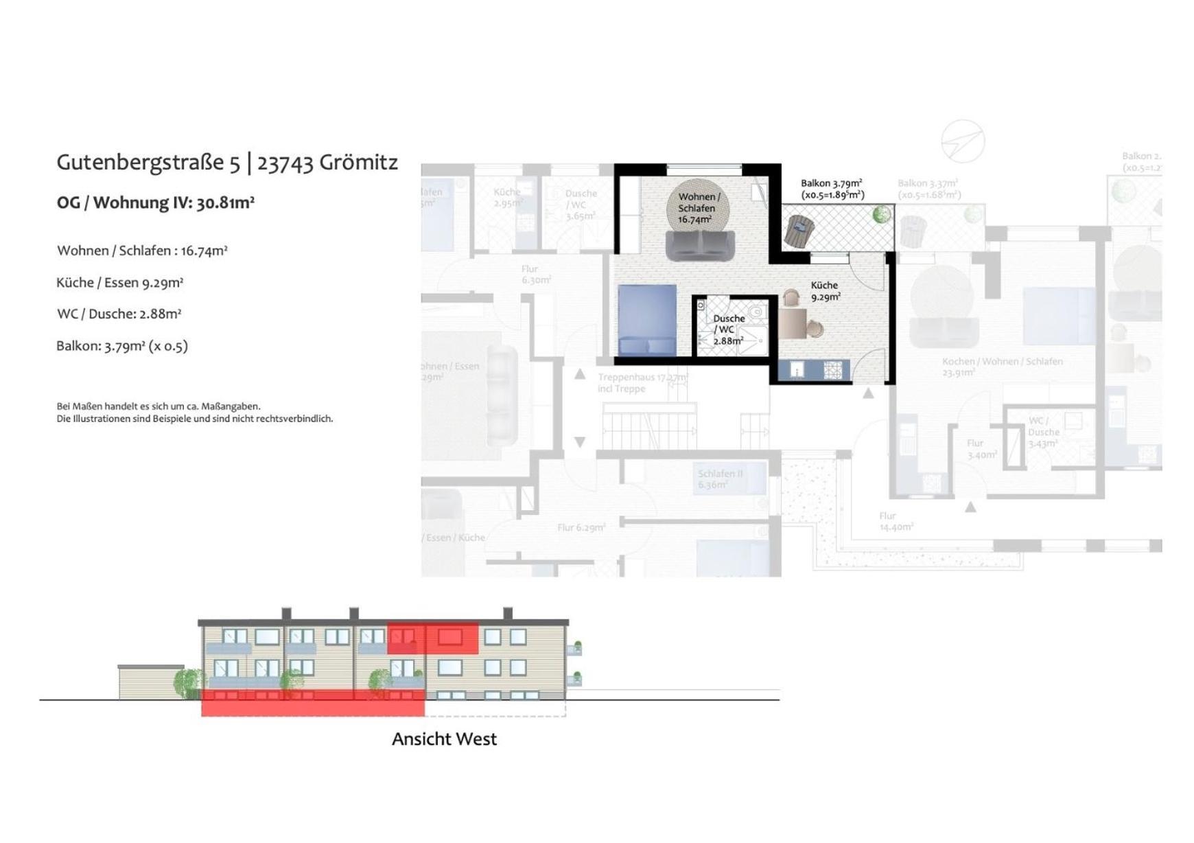 Ostsee-Quartier 4 Gutenbergstrasse 5 Apparto Groemitzアパートメント エクステリア 写真